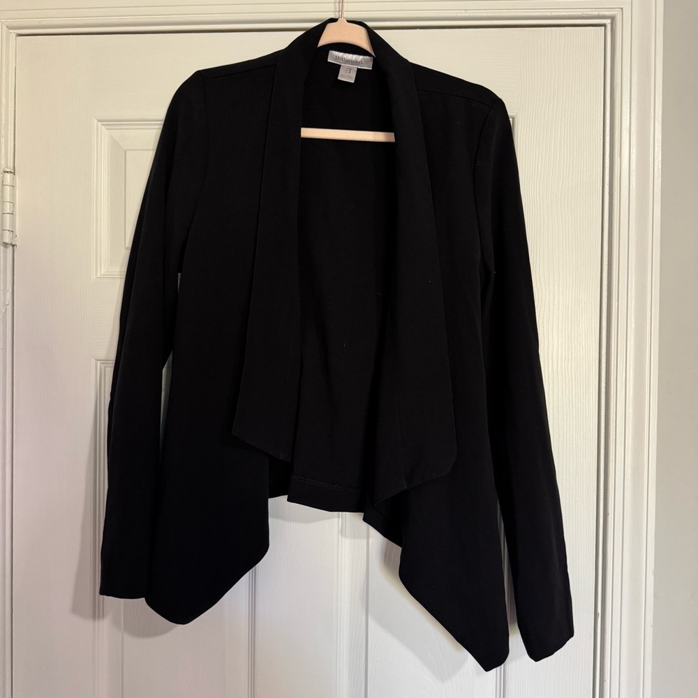 Motherhood Maternity Classic Black Blazer Jacket